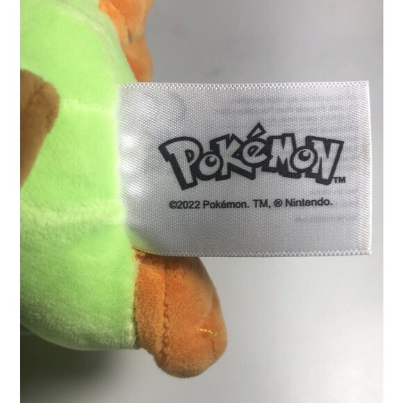 2022 Pokemon Grookey, Grass Monkey 8” Plush Stuffed Animal -©Nintendo, Jazware - Picture 7 of 7